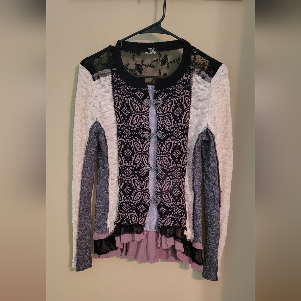 Gimmicks embellished sweater